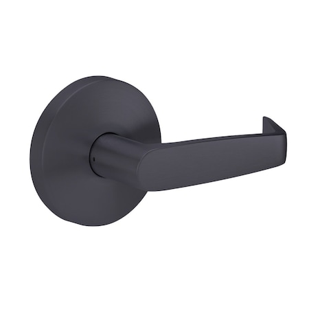 Falcon W Series Passage Dane Lever Lock with 30206 Latch 30148 Strike Matte Black Finish W101DAN622